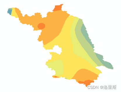 ArcMap气温数据插值处理