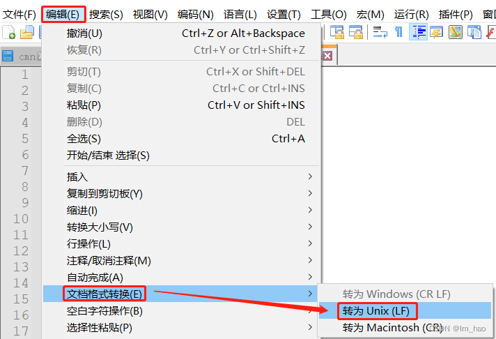 Linux 中去除 vi/vim 和 git diff 中的 ^M 问题解决办法