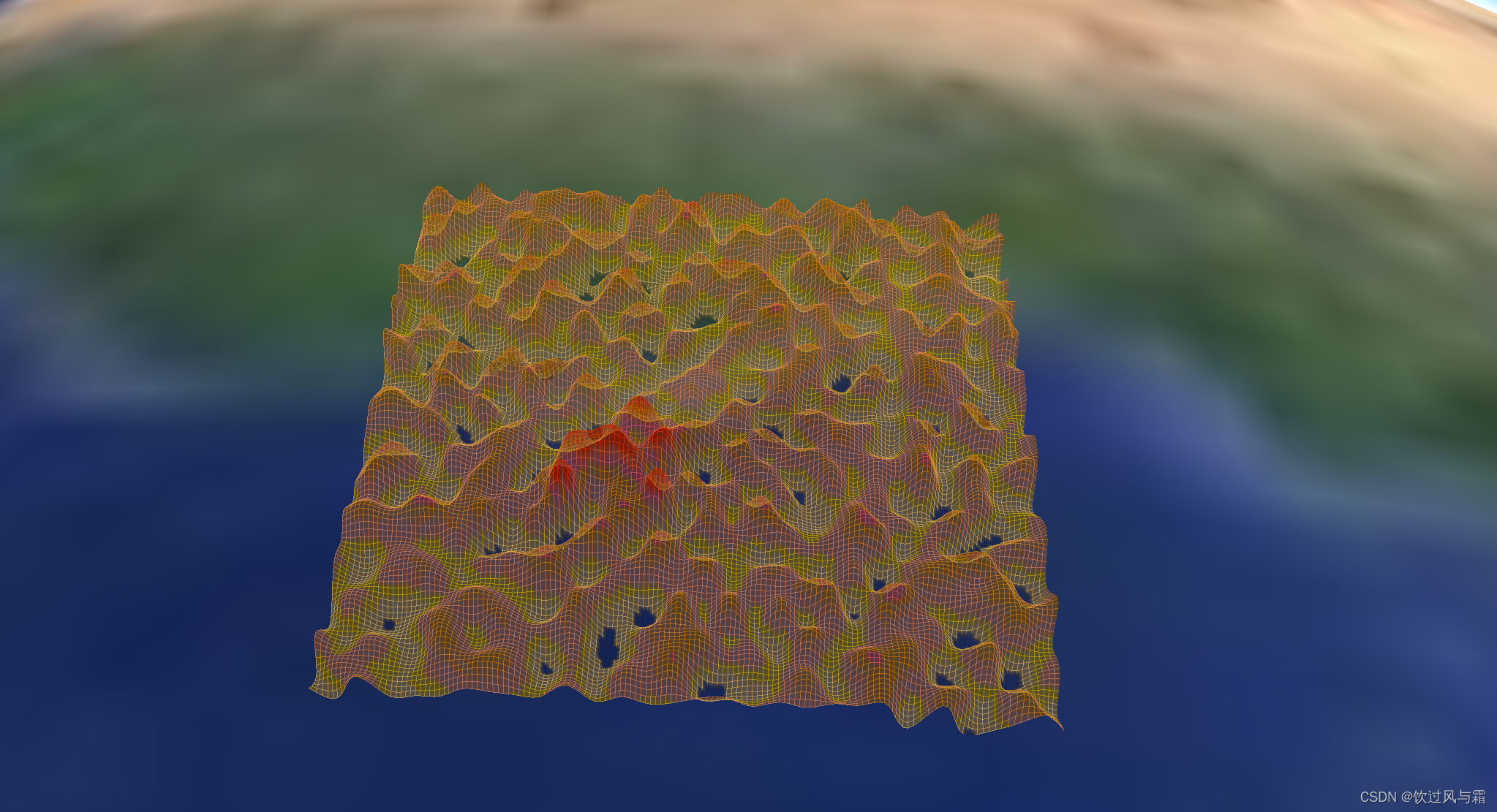 Cesium 使用geometry绘制三维网格、平滑高度cesium 网格饮过风与霜的博客 Csdn博客