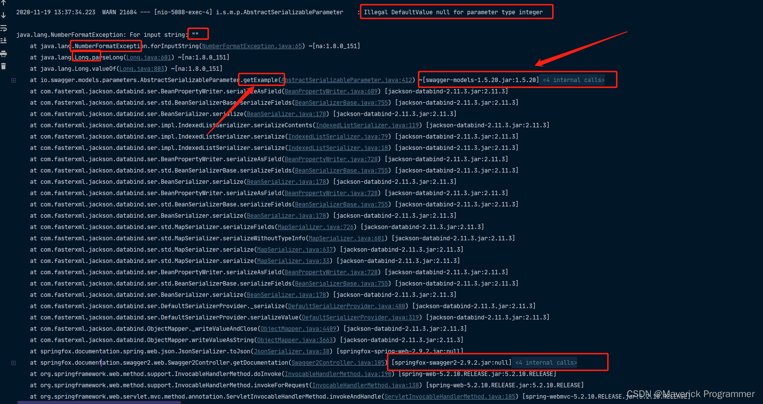 Swagger2 Illegal DefaultValue Null For Parameter Type Integer swagger2 illegal defaultvalue null for parameter type integer