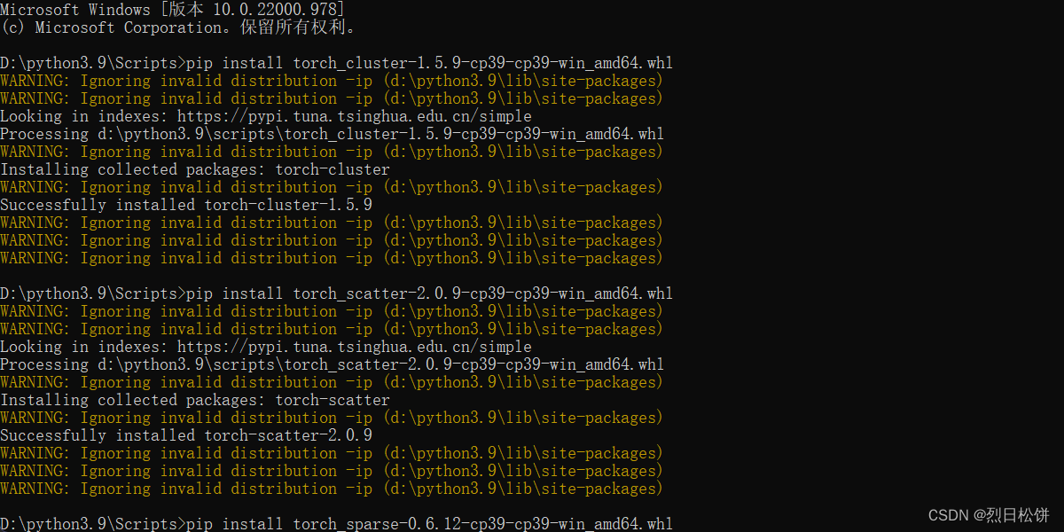 【深度学习6】图神经网络库 PyTorch Geometric（PYG）手动安装流程（绝对成功）_pyg安装CSDN博客
