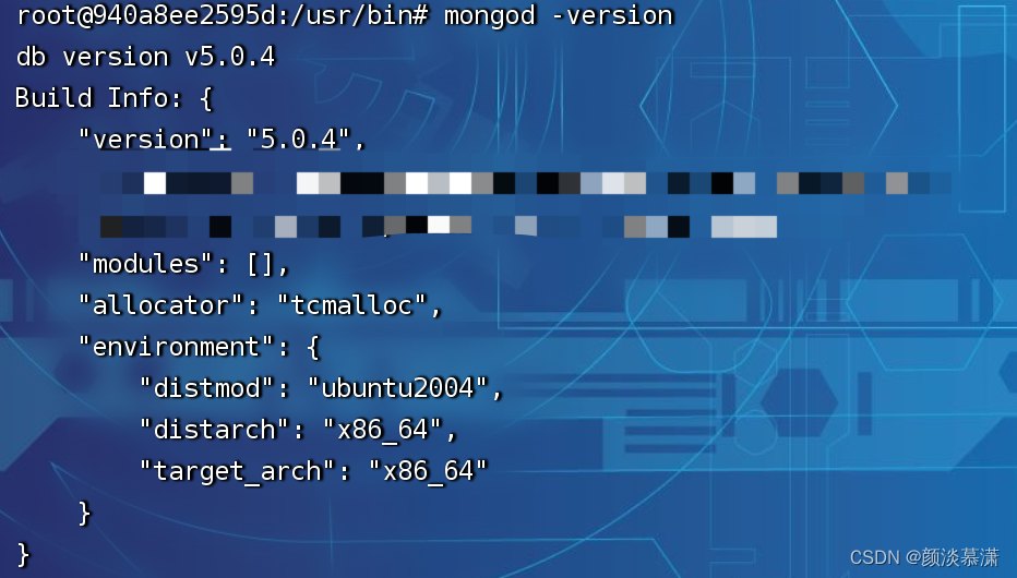 【数据库系列】如何查看MongoDB版本信息