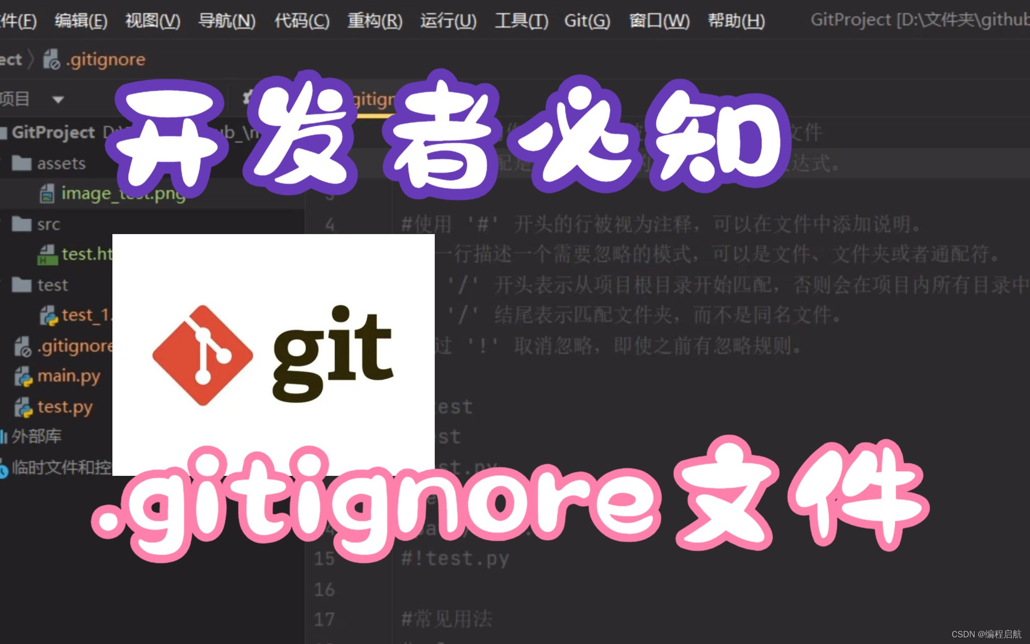 开发者必知：.gitignore 文件的魔法，助你管理项目文件如虎添翼！