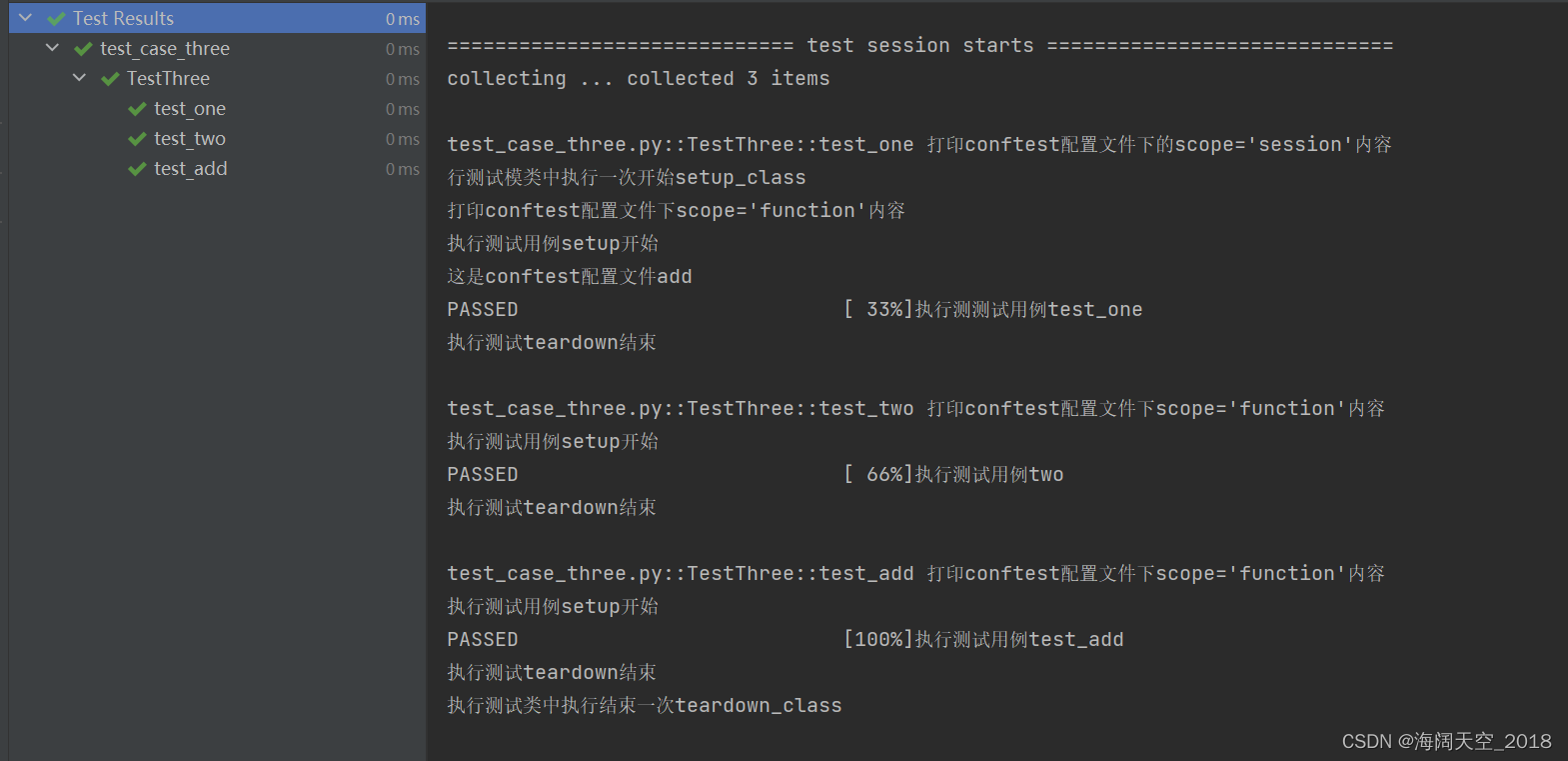 pytest配置文件合集（一）-----------conftest.py应用