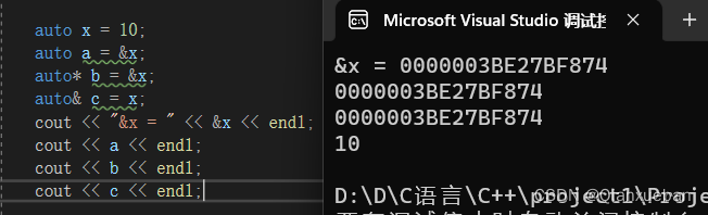 C++中的auto的用法_c++ 不定义变量类型,能自动识别嘛-CSDN博客