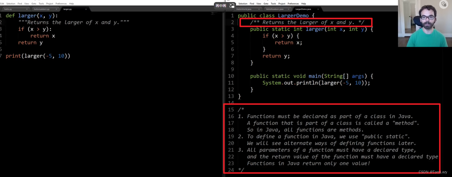 【CS 61B】Data Structures, Spring 2021 -- Week 1（1. Intro And 2. Classes ...