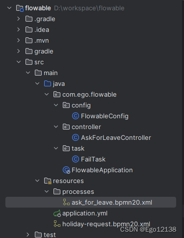 工作流引擎之Flowable教程（整合SpringBoot）