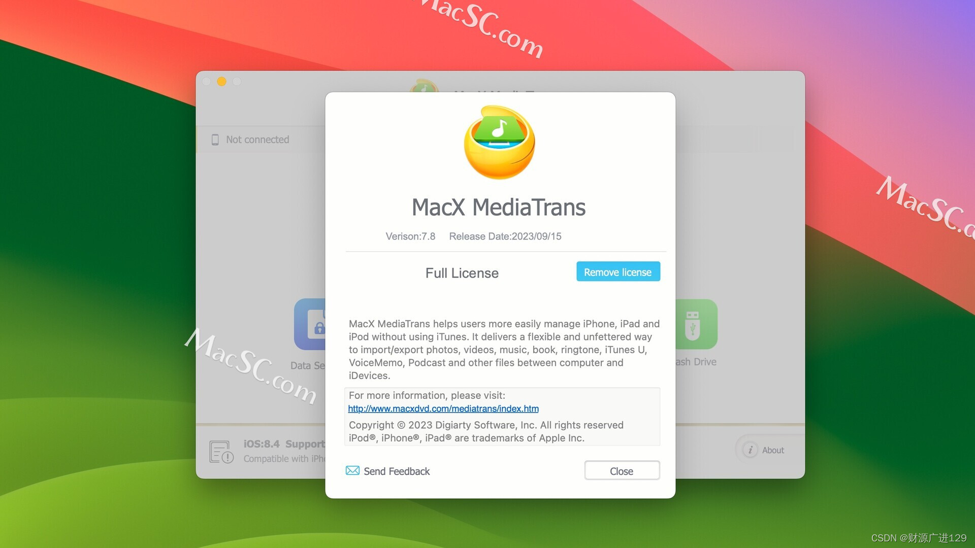 MacX MediaTrans for Mac - 轻松管理和传输iOS数据的专业选择