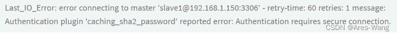 mysql caching_sha_password