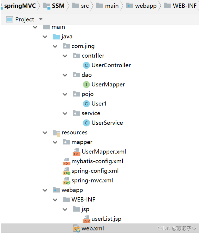 SSM | SSM整合案例(详细步骤)_ssm 流程例子-CSDN博客