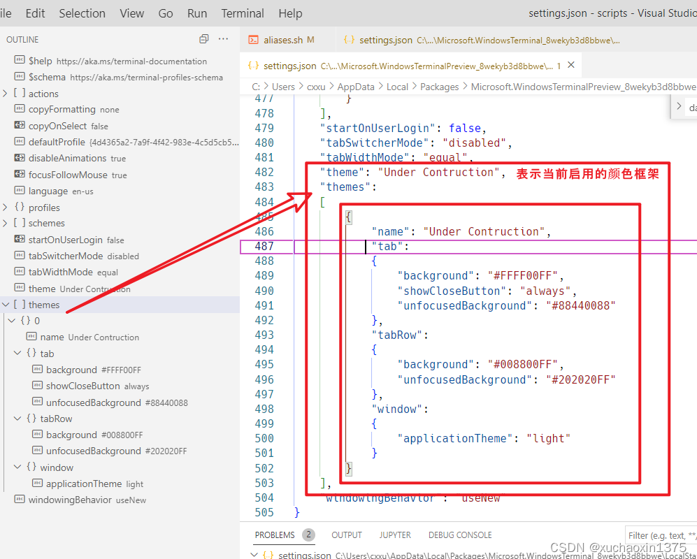 windows terminal_powershell/cmd_主题和背景配色/浅色主题改进/图片背景_win terminal 配色-CSDN博客