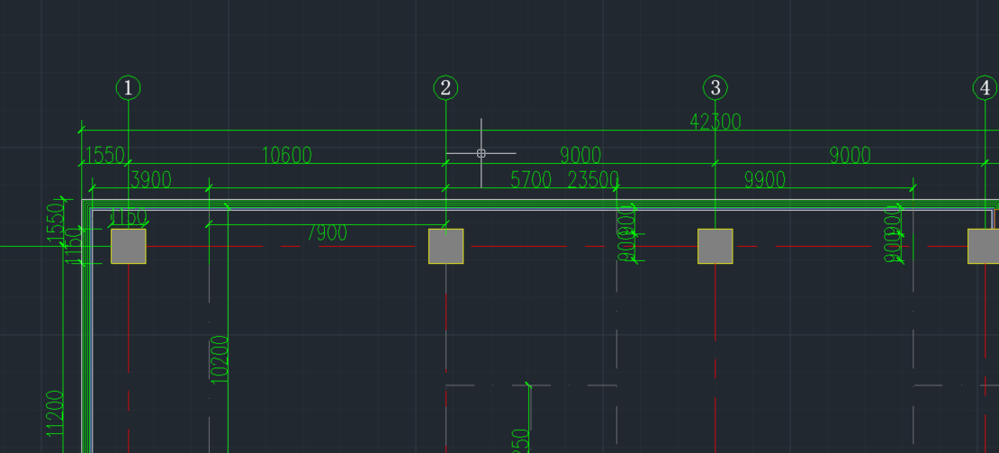 轴号做成属性块