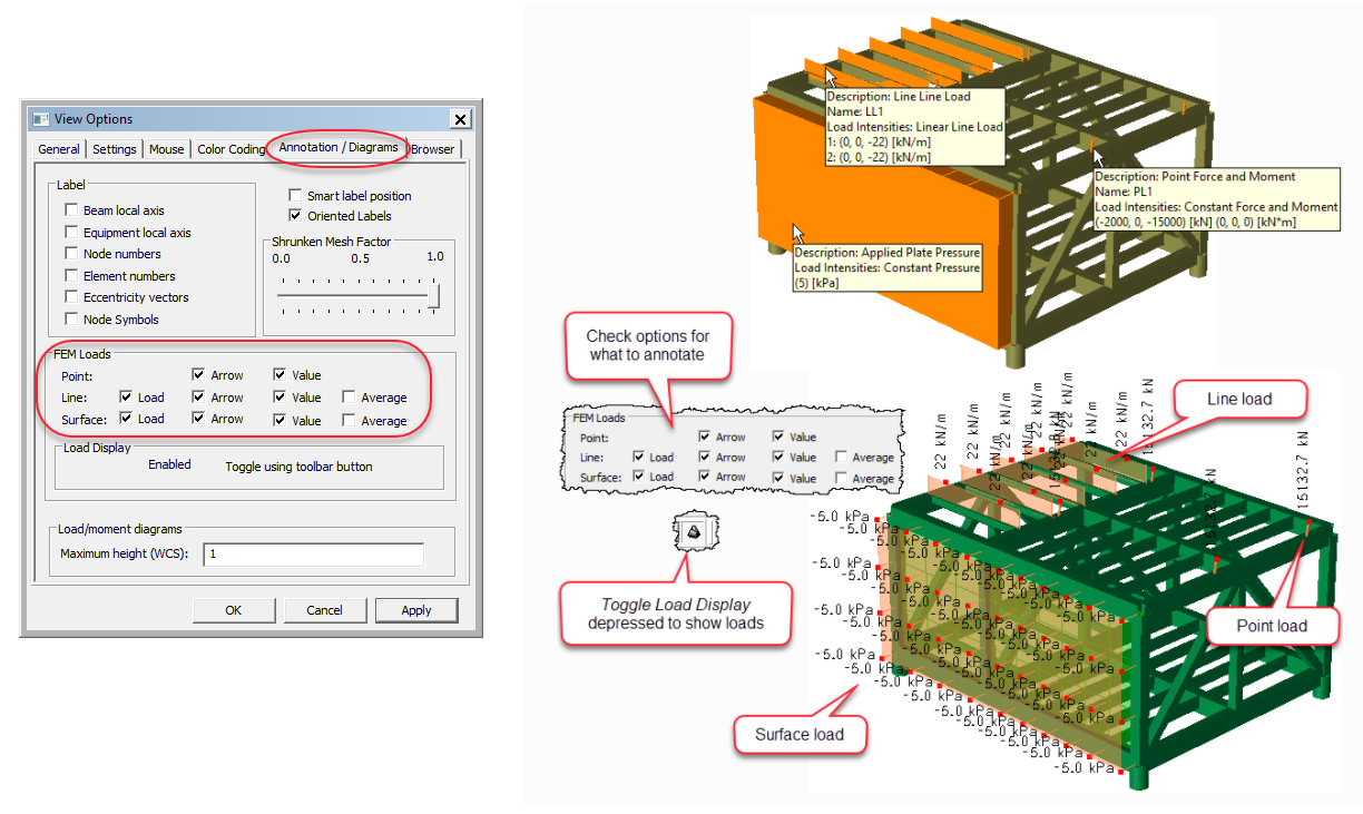 GeniE 实用教程(五)荷载与边界