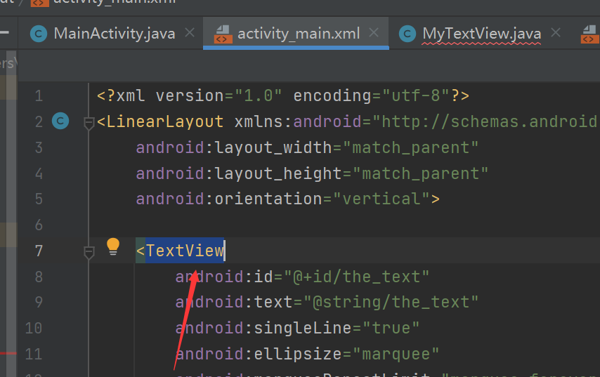 安卓app开发-控件TextView_重新添加1个textview控件在【palette】面板的“widgets”区域单击控件“plain ...