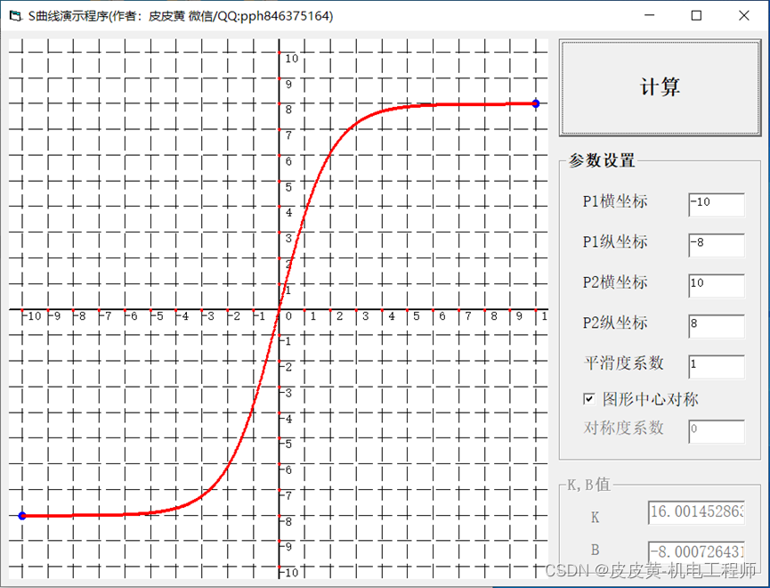 一般形式的S曲线公式推导