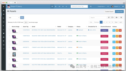 IT打工人利器：推荐两款开源的公司固定资产管理工具_snipe-it