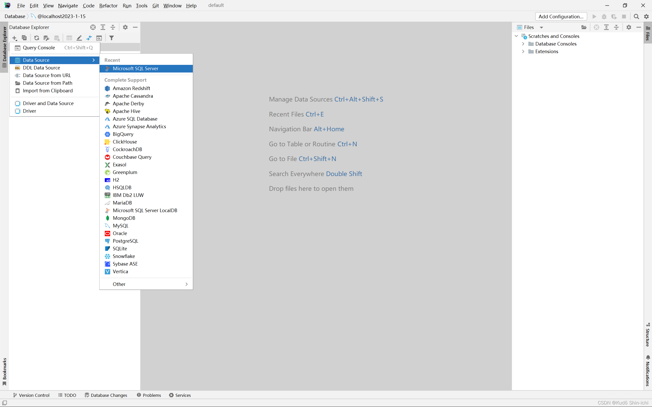 oracle datagrip