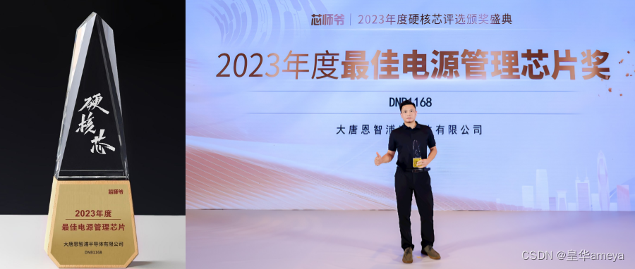 AMEYA360祝贺：大唐恩智浦荣获「2023年度最佳电源管理芯片奖」