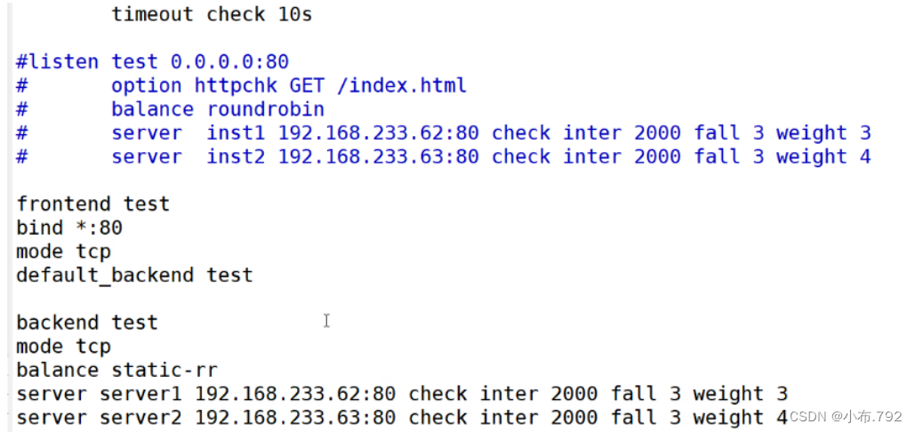 负载均衡--Haproxy