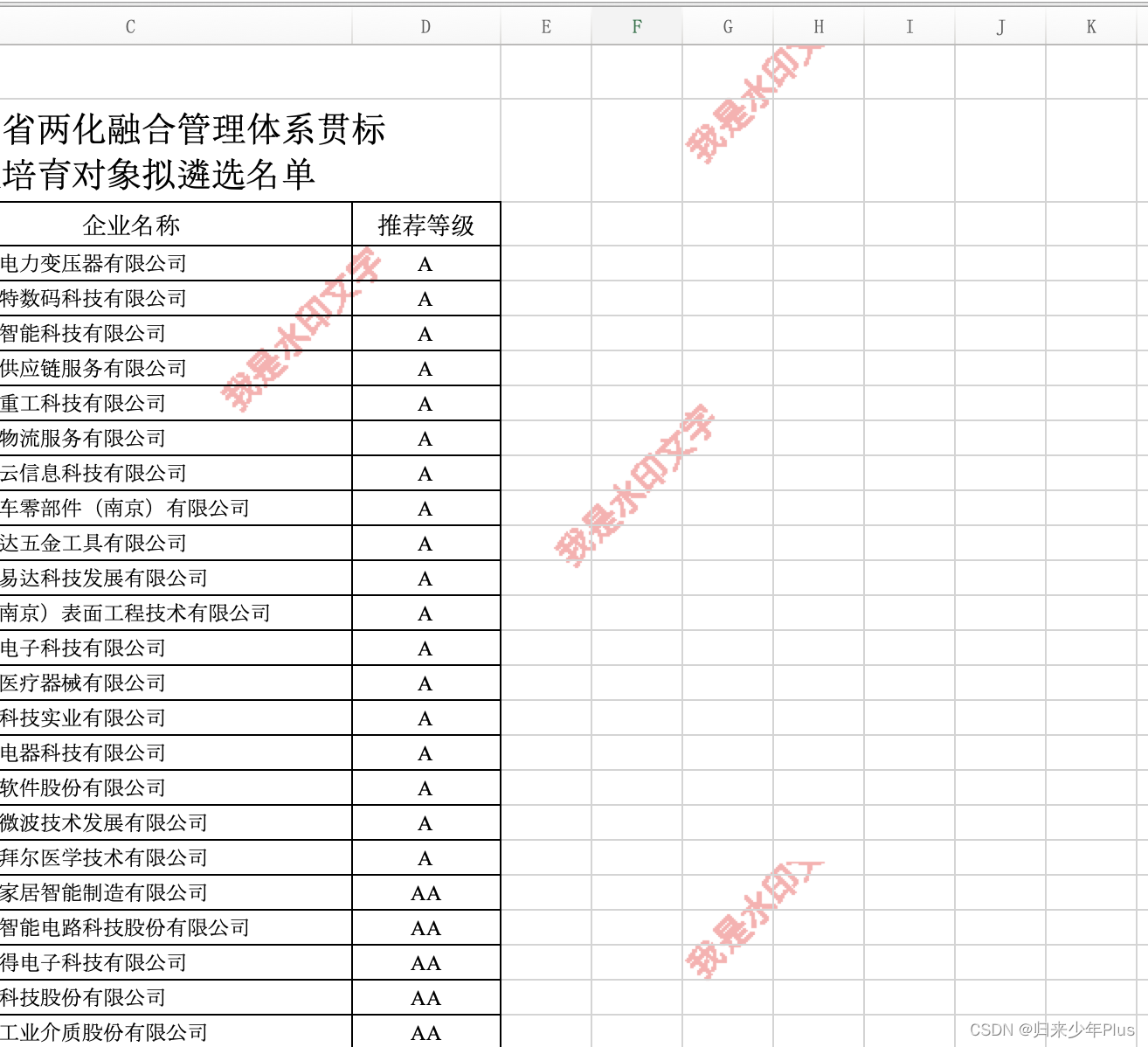 使用java代码给Excel加水印，保真，新鲜出炉