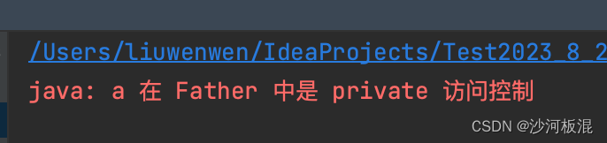 Java中private关键字修饰的方法可以被重写吗?private关于继承与重写的问题_private方法可以被重写吗-CSDN博客
