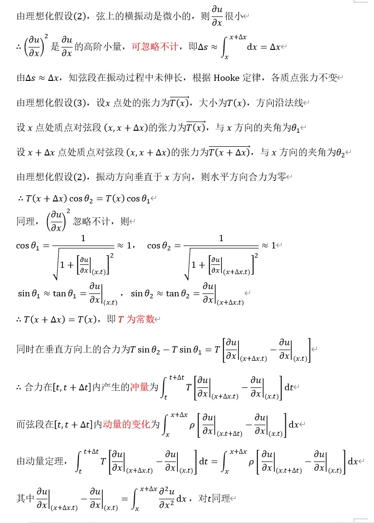 从弦振动方程说开去——解开音乐的密匙_弦振动方程的物理意义-CSDN博客