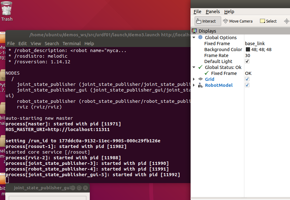 [joint_state_publisher_gui5] [joint_state_publisher_gui3]报错_去除urdf中的