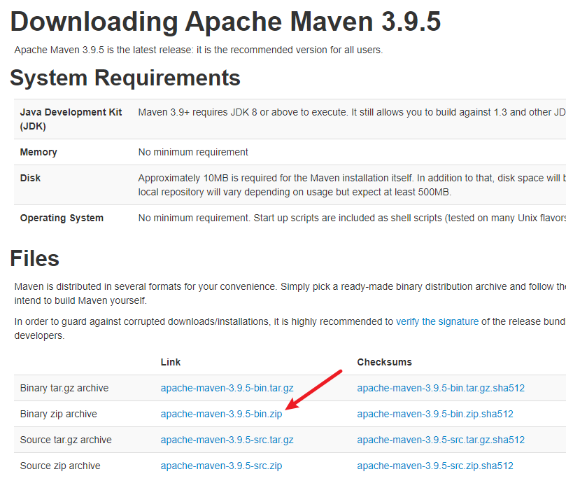 安装JAVA 依赖环境 Maven 教程