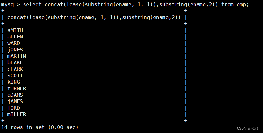 【MySQL】聚合函数和内置函数