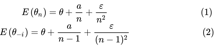 7 jackknife (刀切法)