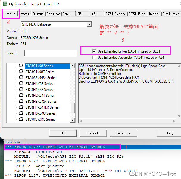 : 'modulenotfounderror · issue #959 Images High... Keil- C51软件编译中错误解决办法_*** error l257: unknown-CSDN博客