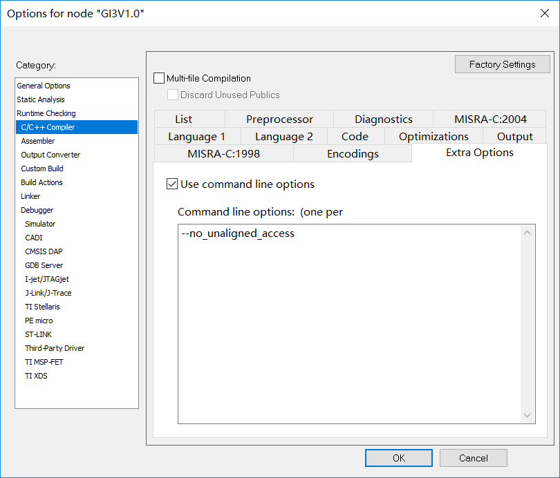 方法：IAR+ARM cortex A7出现非对齐异常（Alignment Fault）的解决办法_iar cfsr unalignedCSDN博客