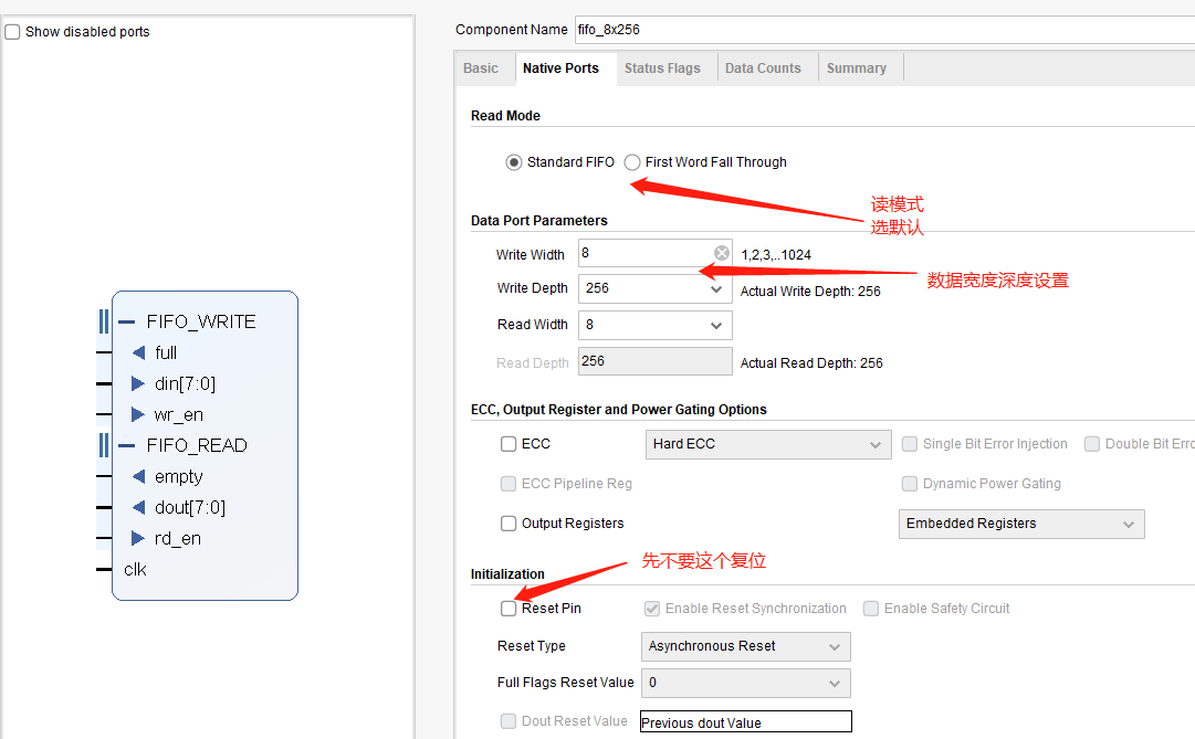 Configure FIFO-IP cores in Vivado - Programmer Sought