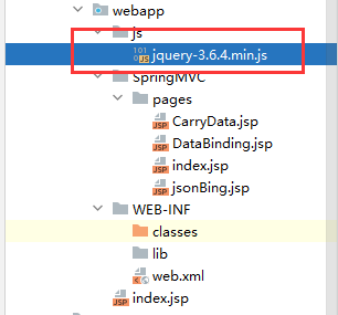 JavaEE简单示例——JSON数据的绑定