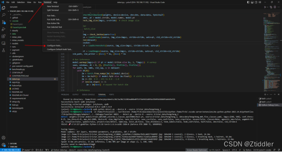 点击Terminal->Configure Tasks...