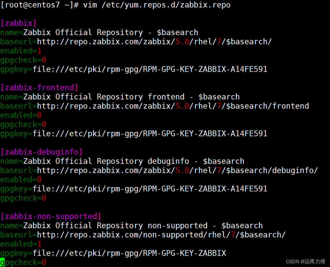 centos7安装zabbix-agent步骤_运甬力维的博客-CSDN博客_centos7 zabbix-agent