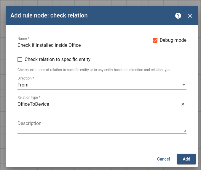 ThingsBoard教程（三六）：规则节点解析 检查关系节点 check relation，实体类型节点 entity type