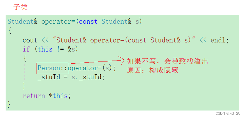 赋值运算符重载