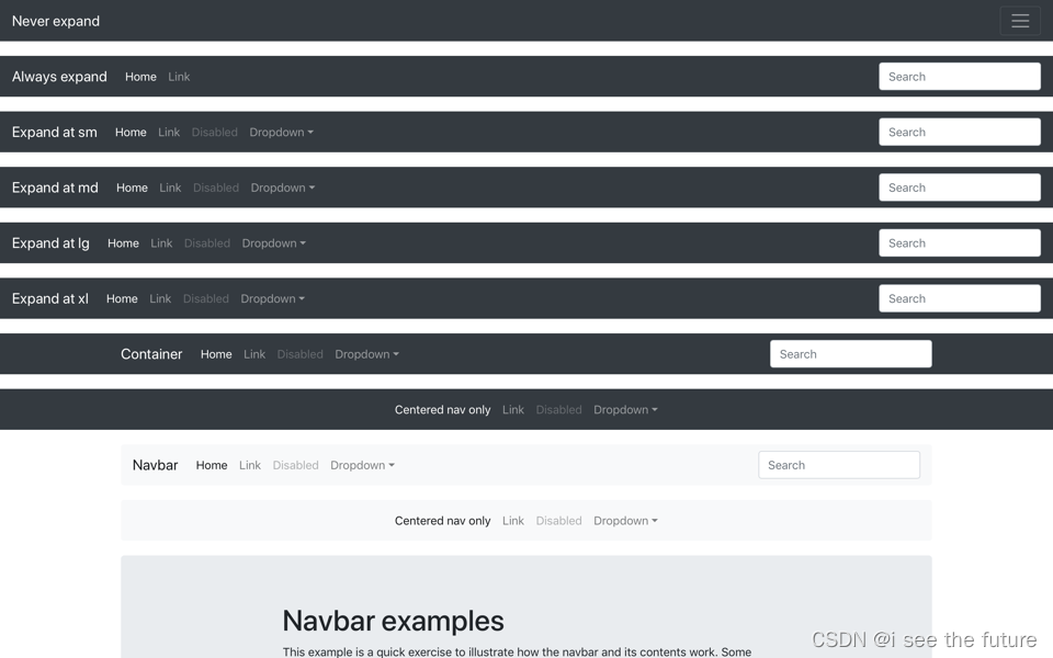 【bootstrap】bootstrap布局范例--20220917_bootstrap布局模板-CSDN博客