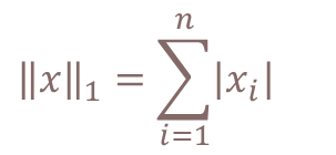 曼哈顿范数计算公式