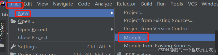 Advanced Idea Module 使用IDEA创建module项目(2021.11.23)_2021版本的idea如何新建modules-CSDN博客
