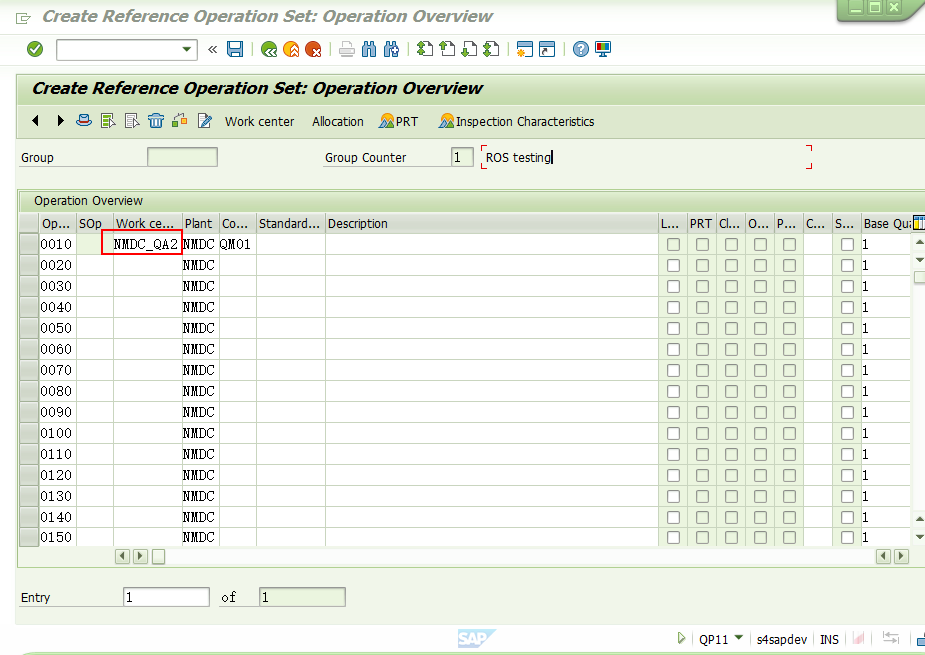SAP QM中阶之Reference Operation Set 的使用_参考工序集-CSDN博客