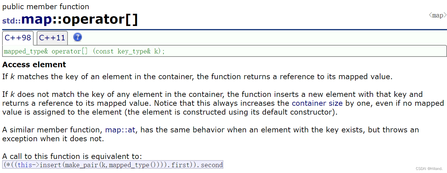 c++——map和set的使用