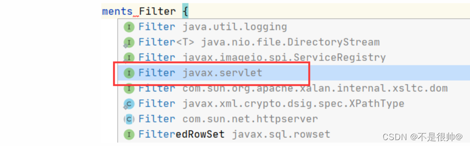 JavaWeb—Filter过滤器
