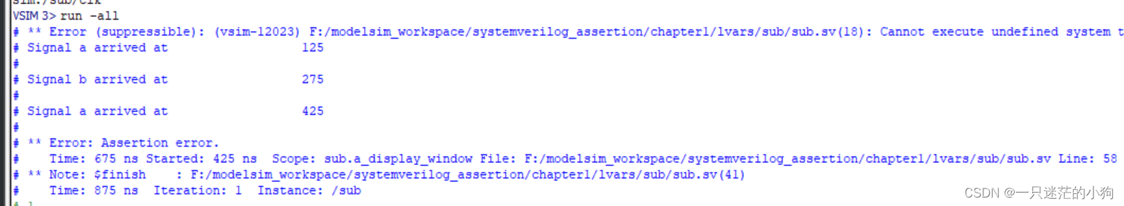 SystemVerilog Assertions应用指南 Chapter1.38在序列匹配时调用子程序