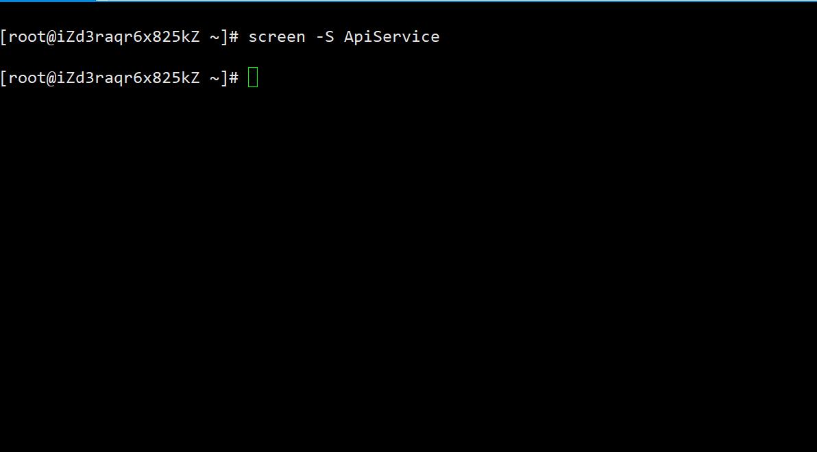 新建screen
