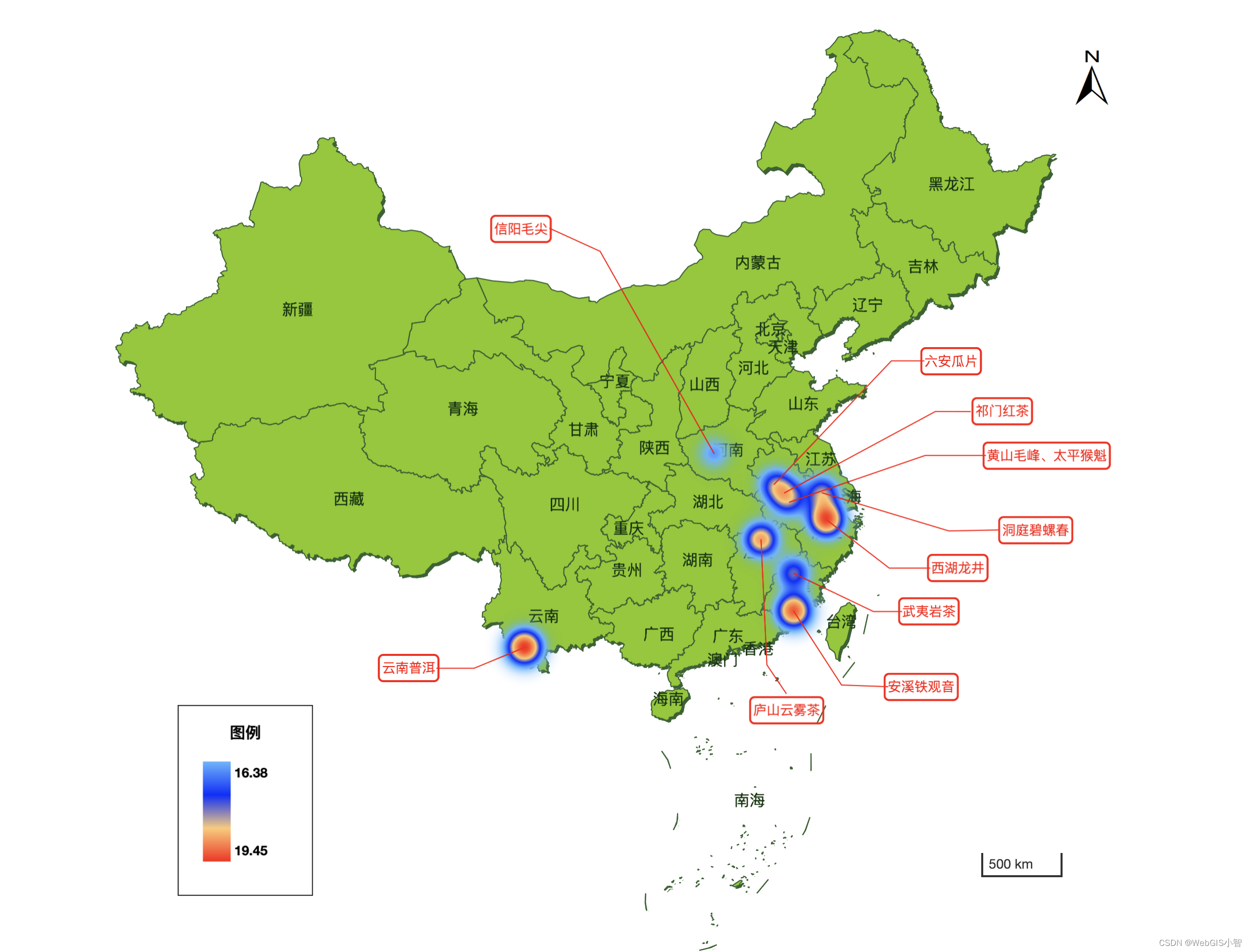 Mapbox 实现热力图教程