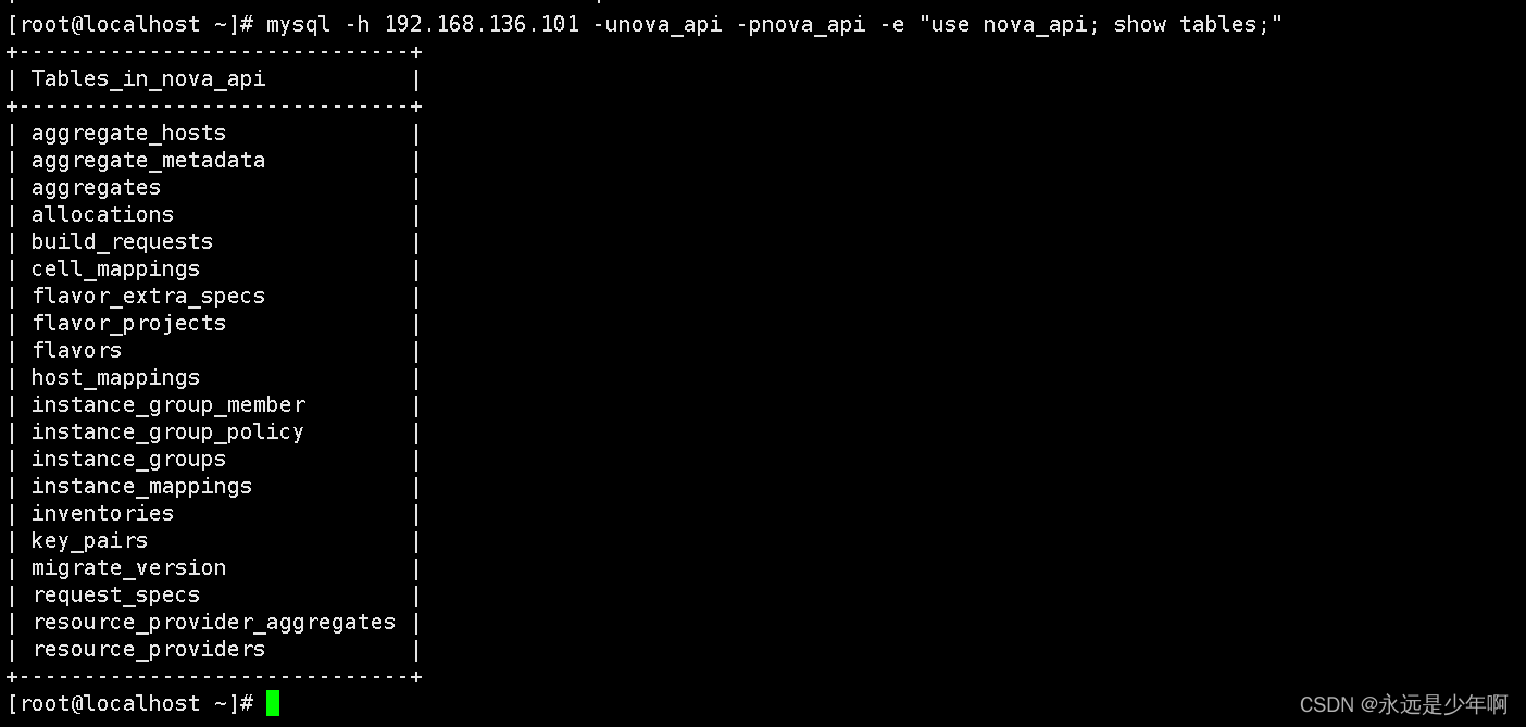 openstack详解（十六）——openstack Nova安装与数据库配置