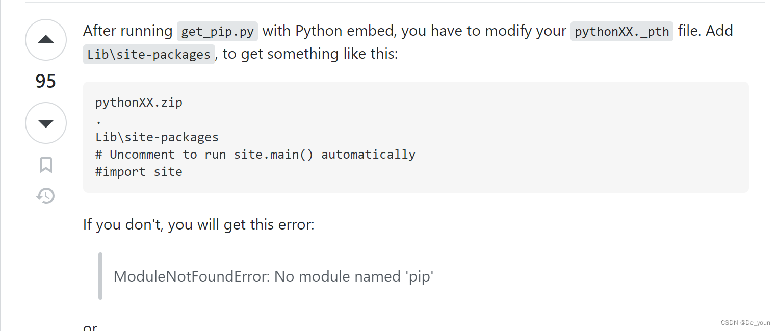 Python312/python.exe: No Module Named Pip