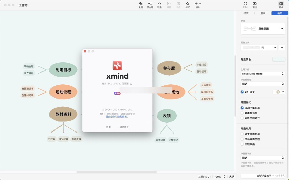 思维导图软件 Xmind mac中文版特点介绍